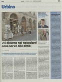 Confcommercio di Pesaro e Urbino - Turismo e Commercio a Urbino Non servono cose calate dall'alto