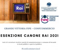 Confcommercio di Pesaro e Urbino - Esonero versamento tariffa speciale del Canone 