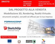 Confcommercio di Pesaro e Urbino - DAL PROGETTO ALLA VENDITA Modellazione 3D, Rendering, Realtà Virtuale: strumenti semplici, versatili - Pesaro