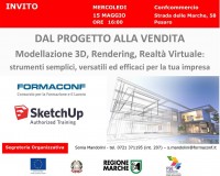 Confcommercio di Pesaro e Urbino - DAL PROGETTO ALLA VENDITA Modellazione 3D, Rendering, Realtà Virtuale: strumenti semplici, versatili