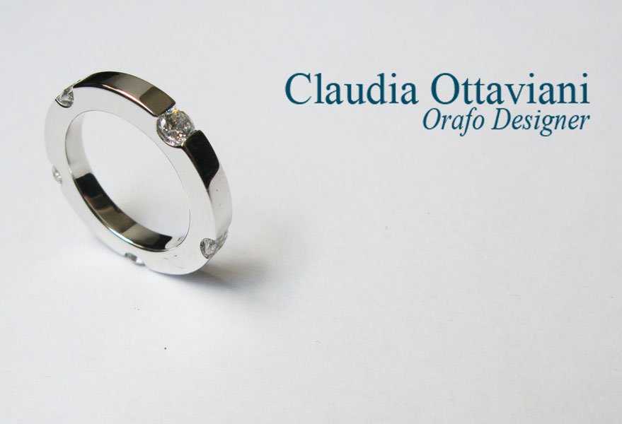 Laboratorio Orafo Claudia Ottaviani - Anelli Collezione Sfera
