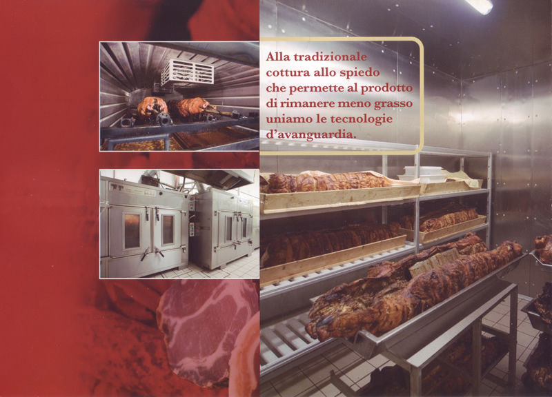 Gastronomia La Rovere - Cottura allo spiedo