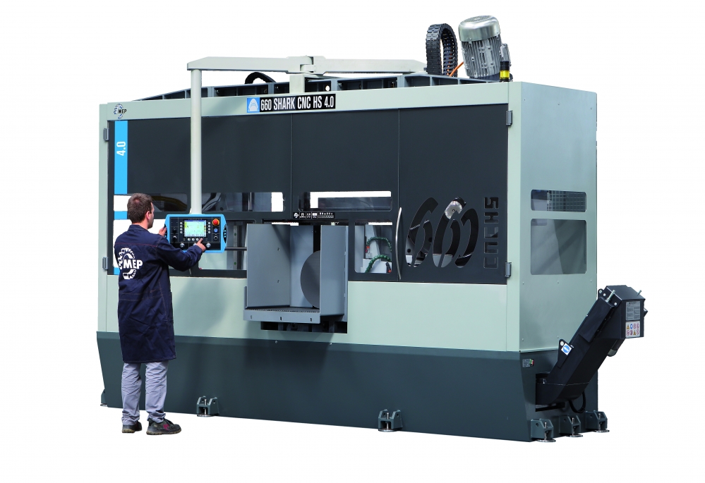 Mep Spa - Produzione macchine segatrici CNC per il taglio dei metalli